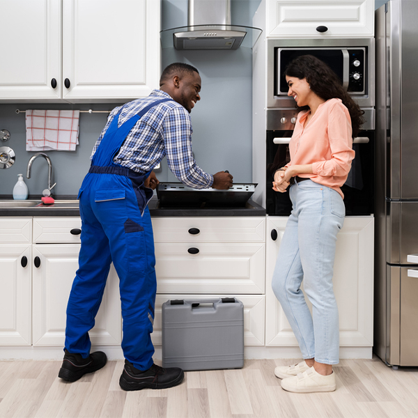 what kind of warranty do you offer on your cooktop repair services in Glastonbury Center